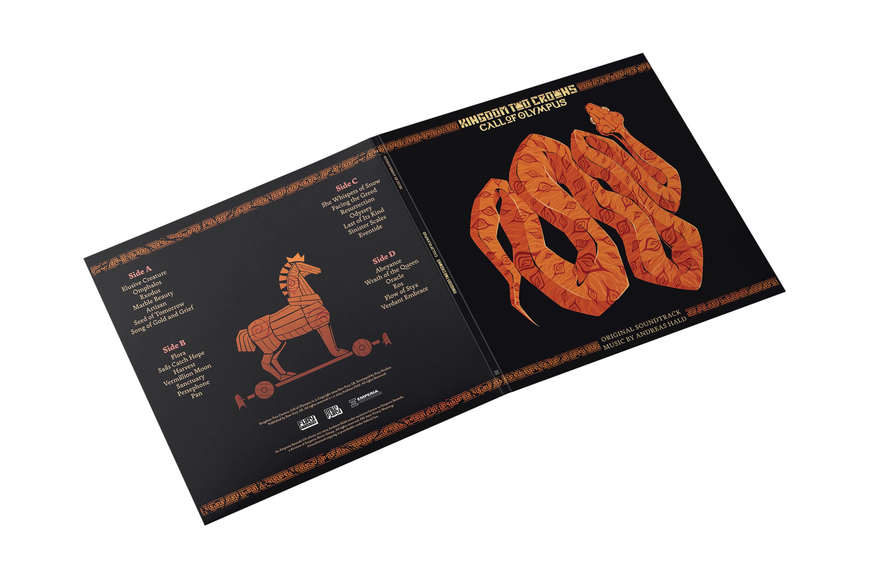 Kingdom Two Crowns: Call of Olympus (deluxe double vinyl