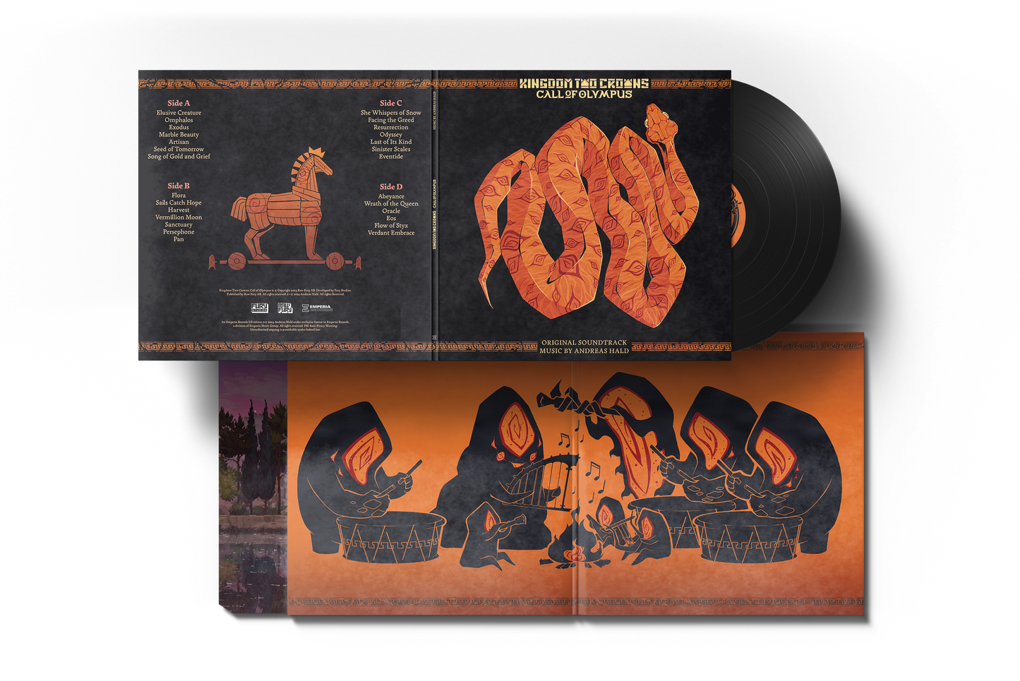 PRE-ORDER LINK IN DESCRIPTION Kingdom Two Crowns: Call of Olympus (deluxe double vinyl)
