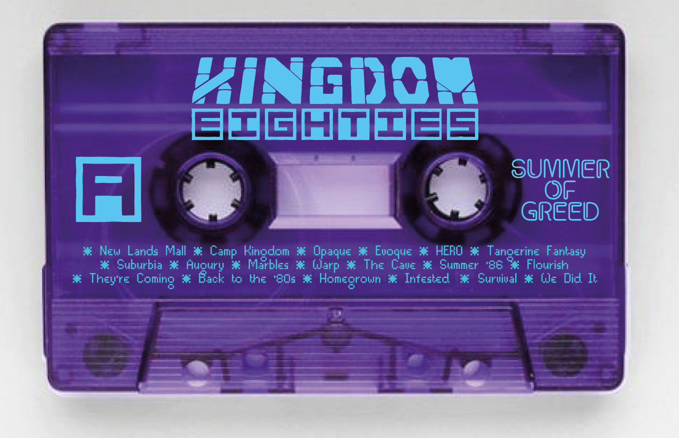 Kingdom Eighties cassette tape – Andreas Hald SHOP